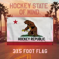Image 1 of Hockey State of Mind 3x5 Flag 