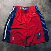 Original Mid-2000’s Reebok Detroit Pistons Authentic Shorts.