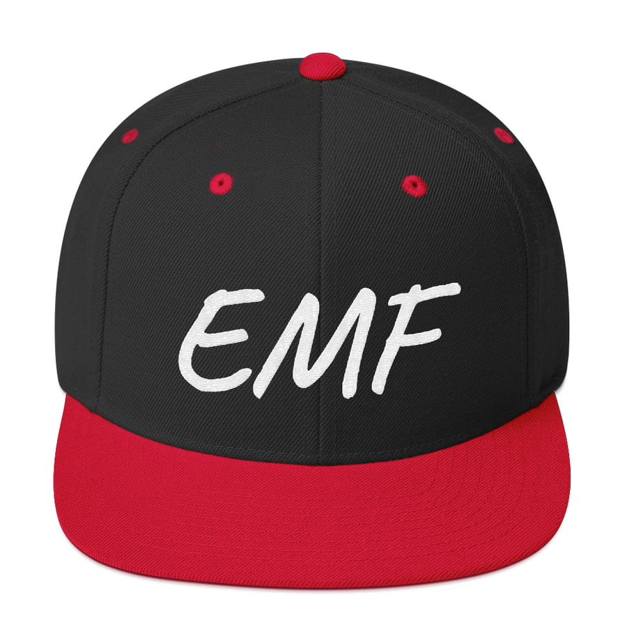 Image of Classic Snapback black & red