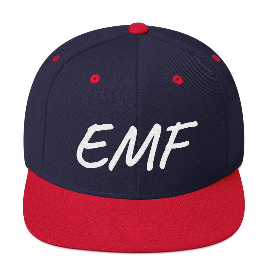Image of Classic Snapback navy & red