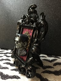 Image 3 of Minty Green Edition Frankenstein in Color Framed Art