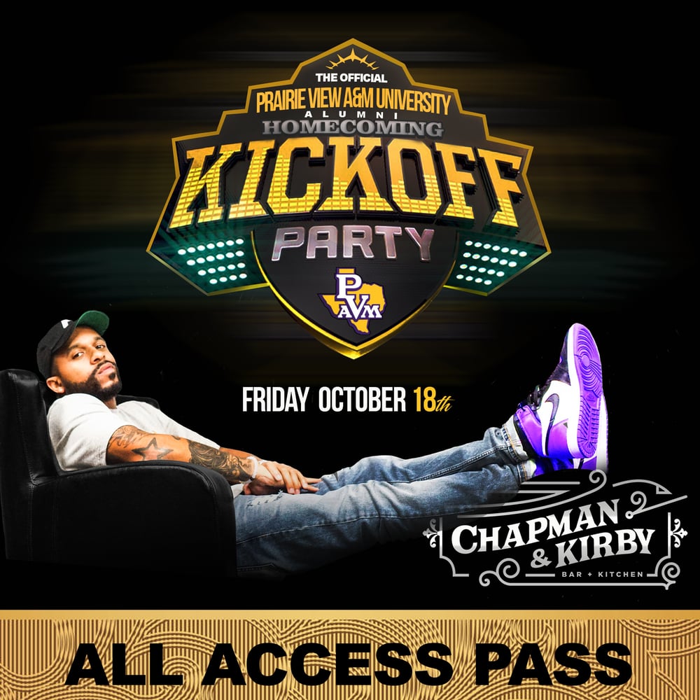 EARLY BIRD TICKET 3rd ANNUAL OFFICIAL PVAMU ALUMNI KICKOFF