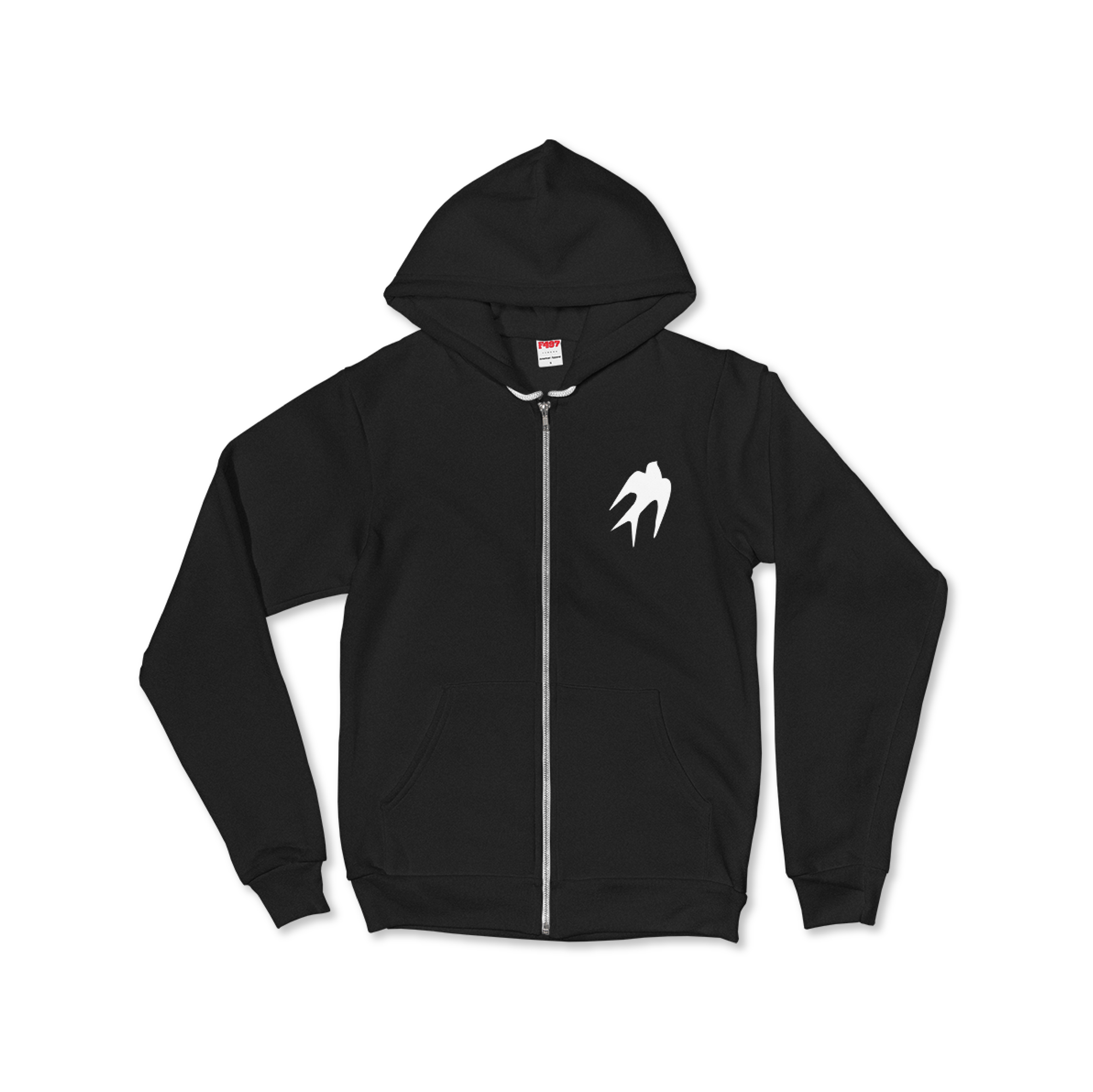 cheap black zip up hoodie