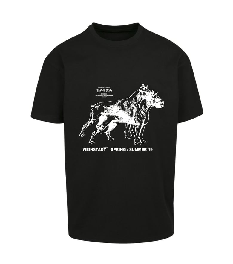 Image of DOGS TEE / BLACK