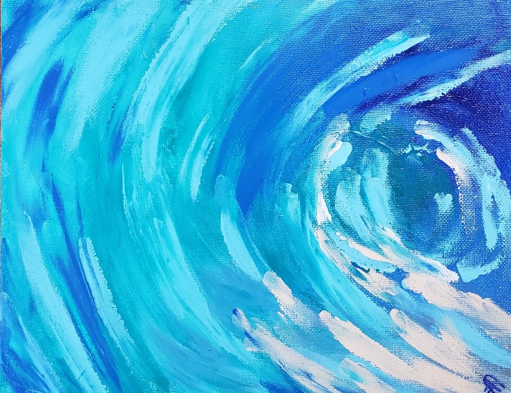 Image of RI/ Wave (8" × 10")
