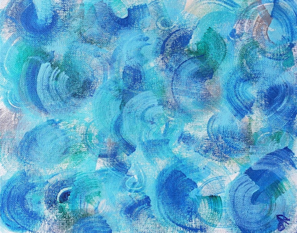 Image of RI/ Waves (8" × 10")
