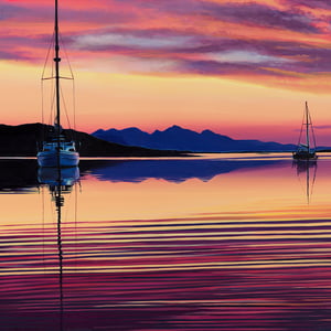 Image of ‘Still here’ Arisaig giclée print ALL sizes