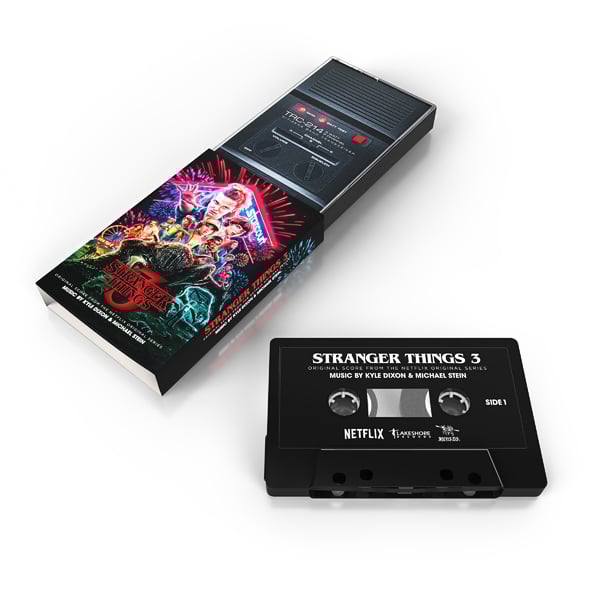 Image of Stranger Things 3 'Walkie Talkie' Cassette - Kyle Dixon & Michael Stein