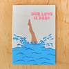 Our Love Is Deep Greeting Card