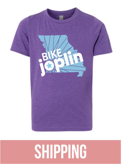 Image of SHIPPING- YOUTH PURPLE T-Shirt