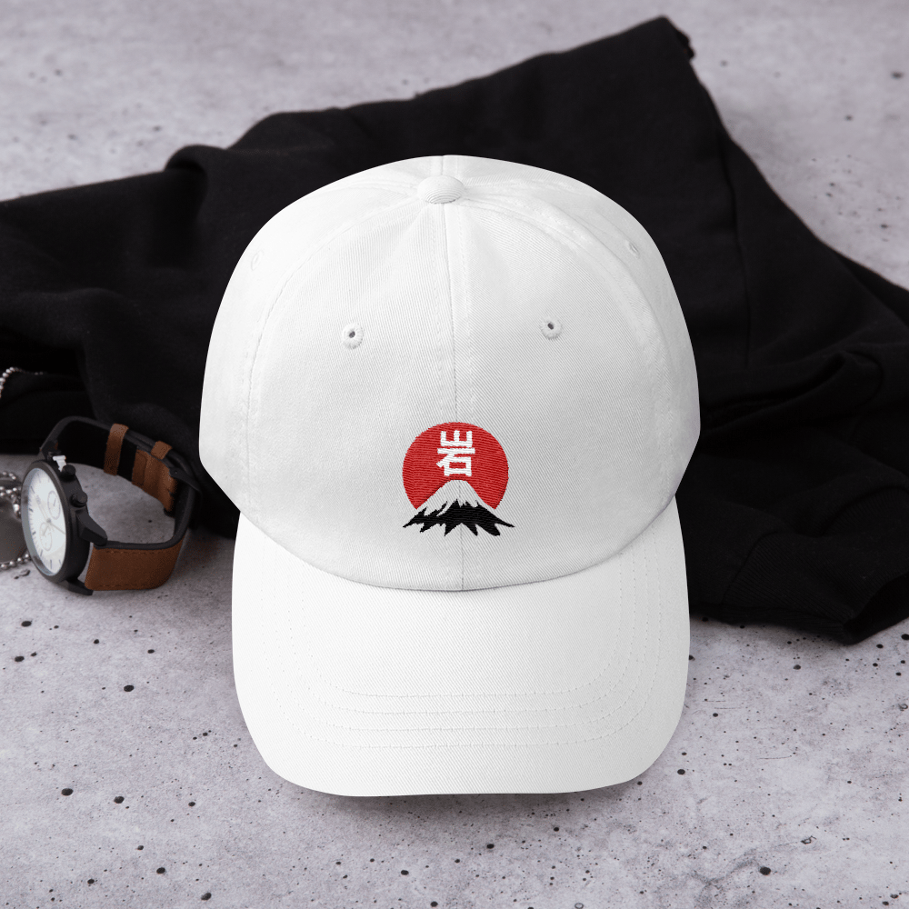 Image of White Original Collection Embroidered Hat