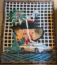 Image 1 of 'LA' woven blanket PREORDER