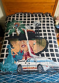 Image 4 of 'LA' woven blanket PREORDER