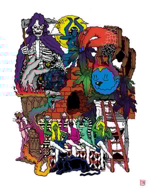 Image of 'Hidden Message' woven blanket PREORDER