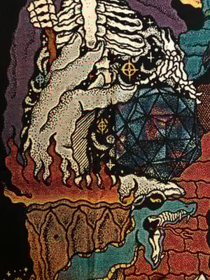 Image of 'Hidden Message' woven blanket PREORDER