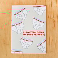 Love Undies Greeting Card