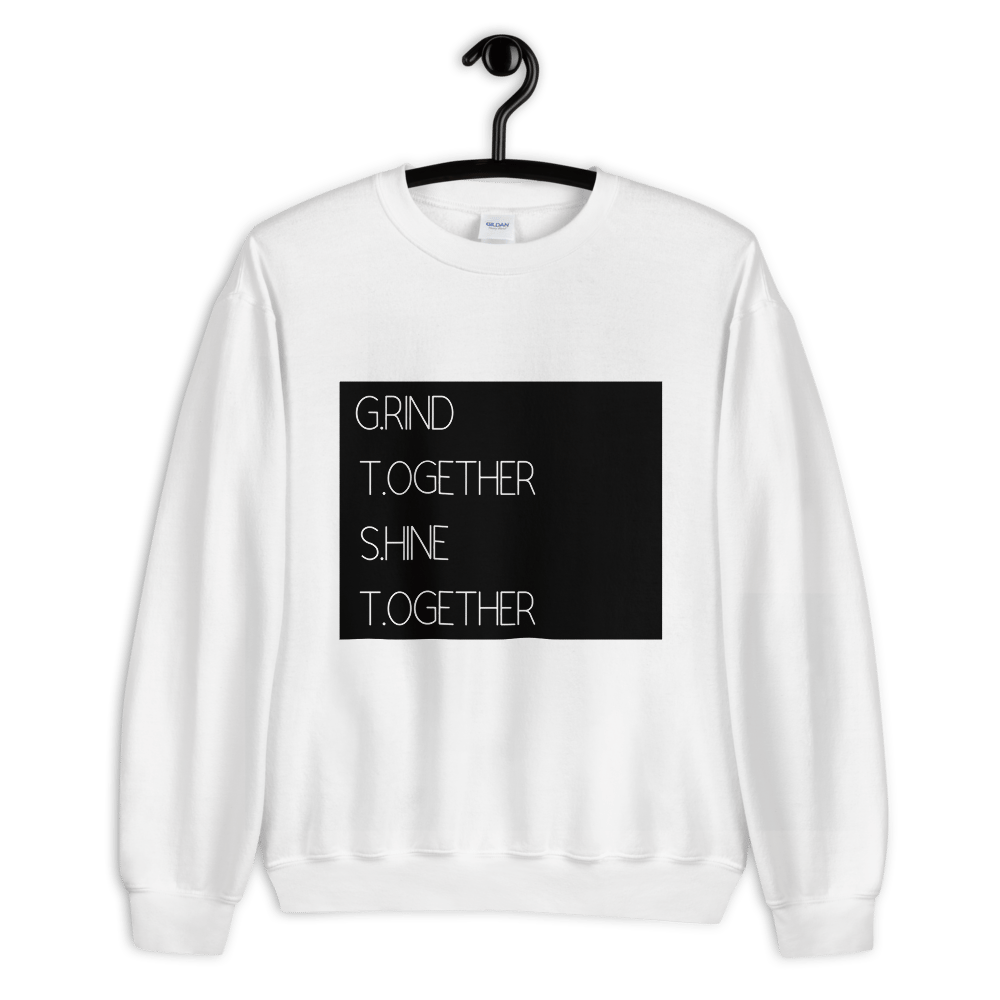 Image of Snow White Grind Crewneck sweatshirt 