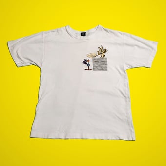 Image of Vintage Road Runner Looney Tunes Mens T-Shirt Mens Small