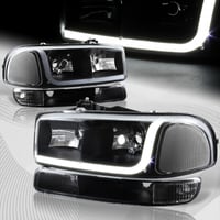 Image 1 of 99-06 Sierra/Yukon Black Headlights 