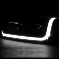 Image 2 of 99-06 Sierra/Yukon Black Headlights 