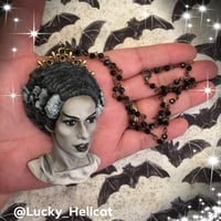 Image 1 of Bride of Frankenstein Necklace 