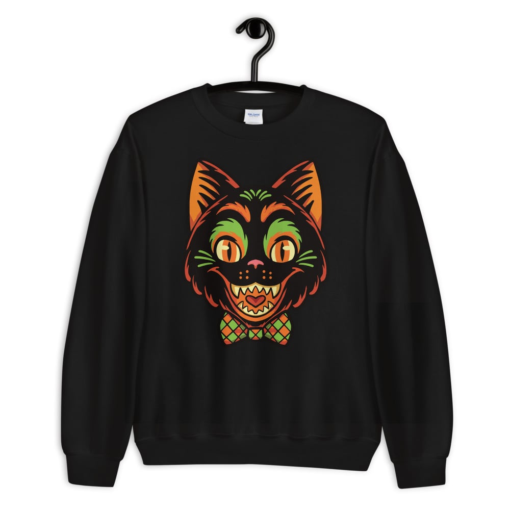 Image of Vintage Cat Unisex Sweater