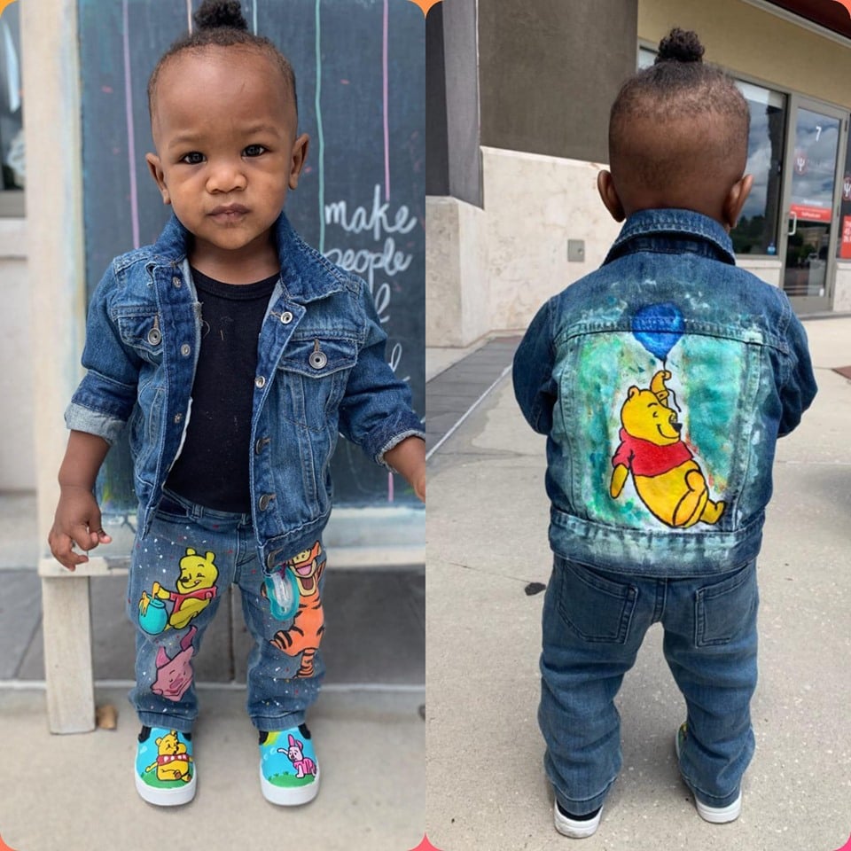 Image of Customized hand painted kids items