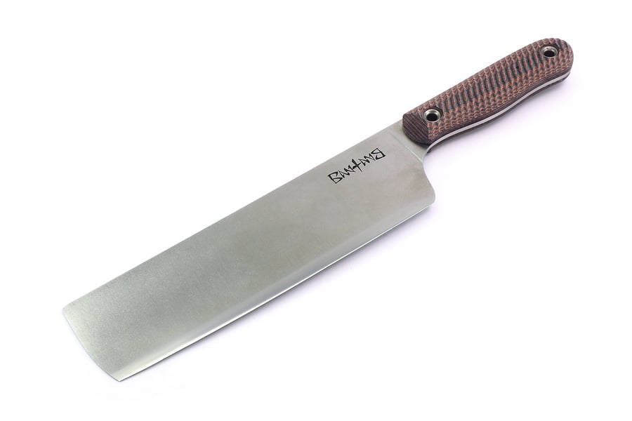 Image of Nakiri (Textured Red/Black Micarta)