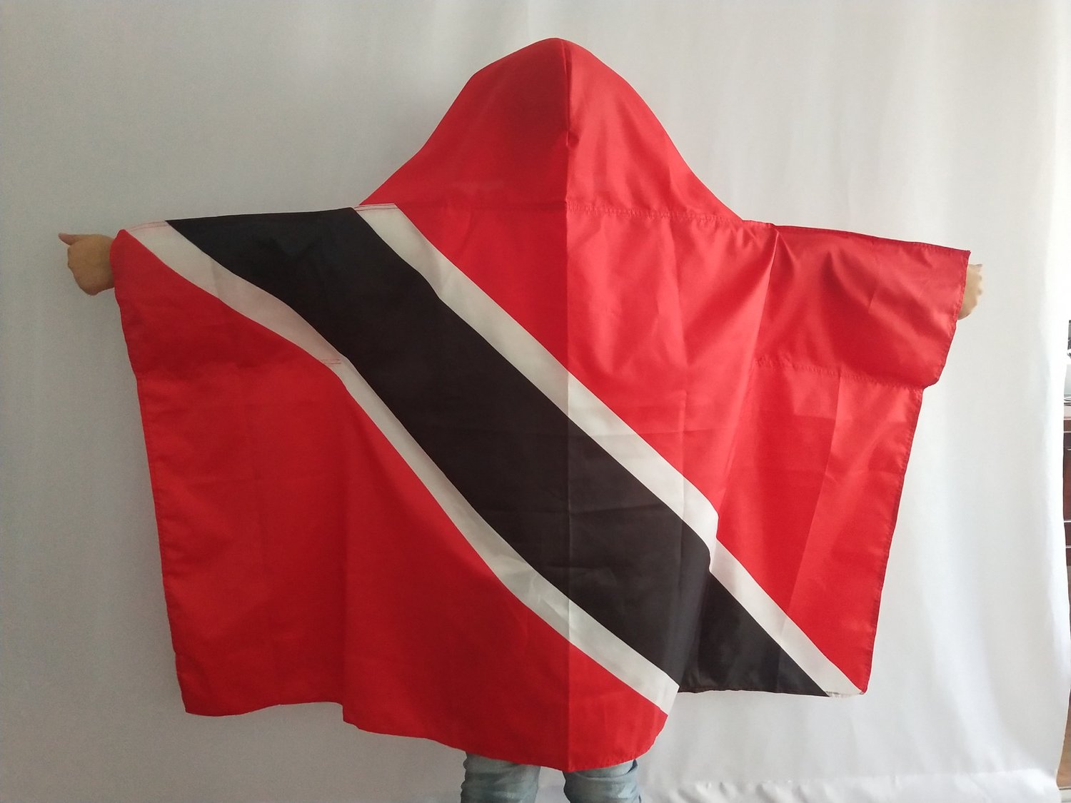 Image of Rep your island Handsfree Flag Hoody Cape (Tell us your country)