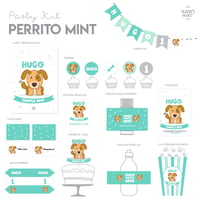Image 1 of Party Kit Perrito Impreso