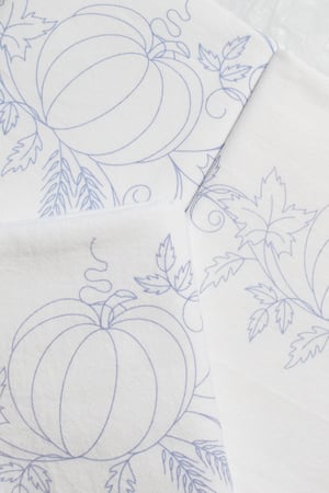 Image of Ready To Stitch Festive Fall Towel Set
