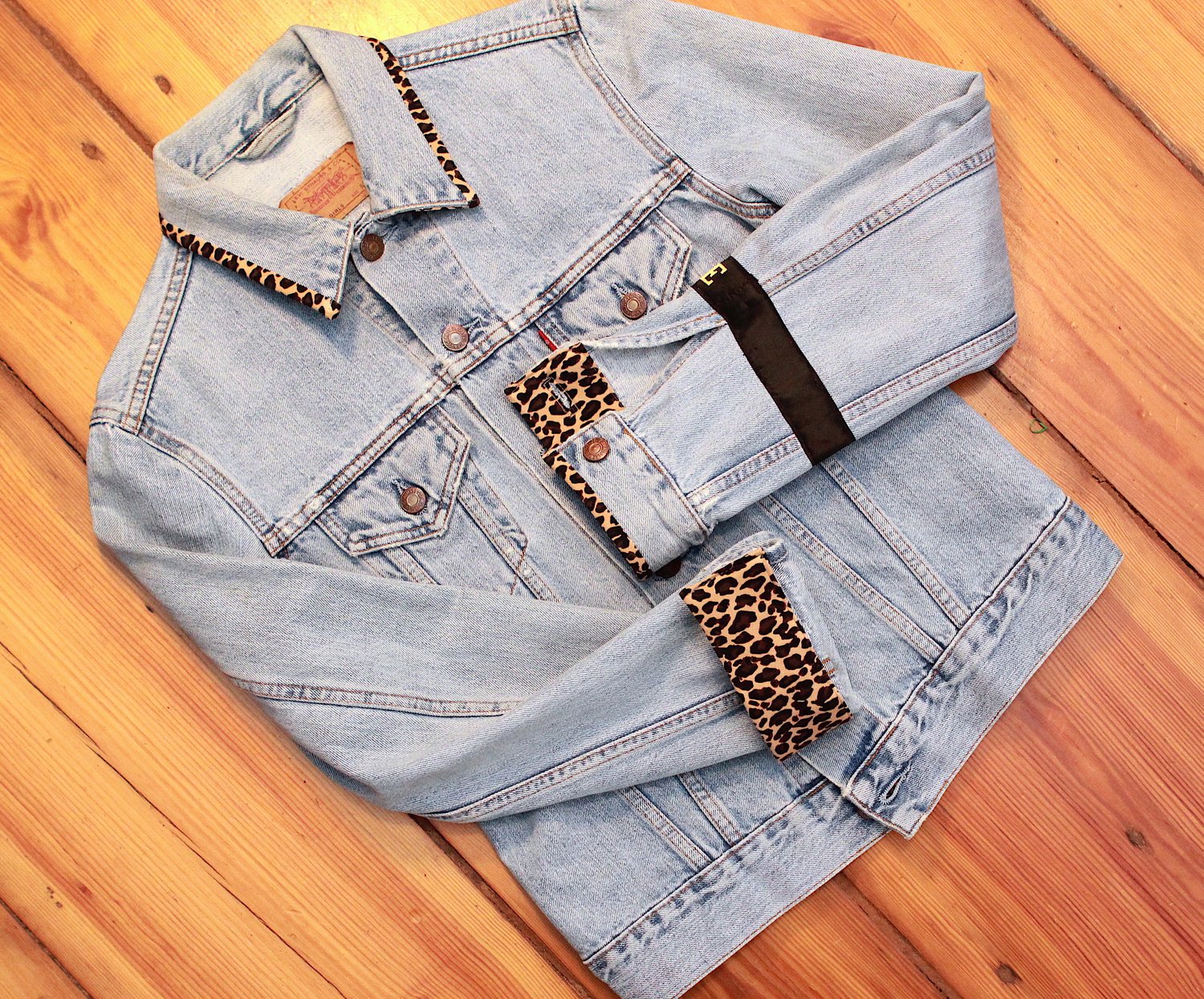 Image of Custom jacket no. 12 "Vintage Leo"