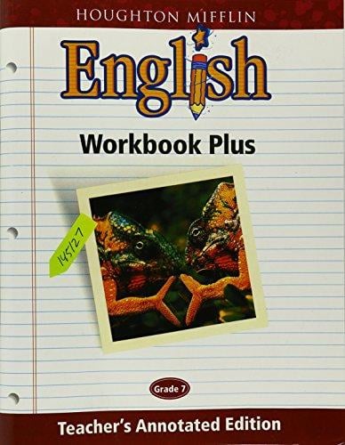 Grade 7-Teachers Edition Houghton Mifflin English | curriculumsandmore