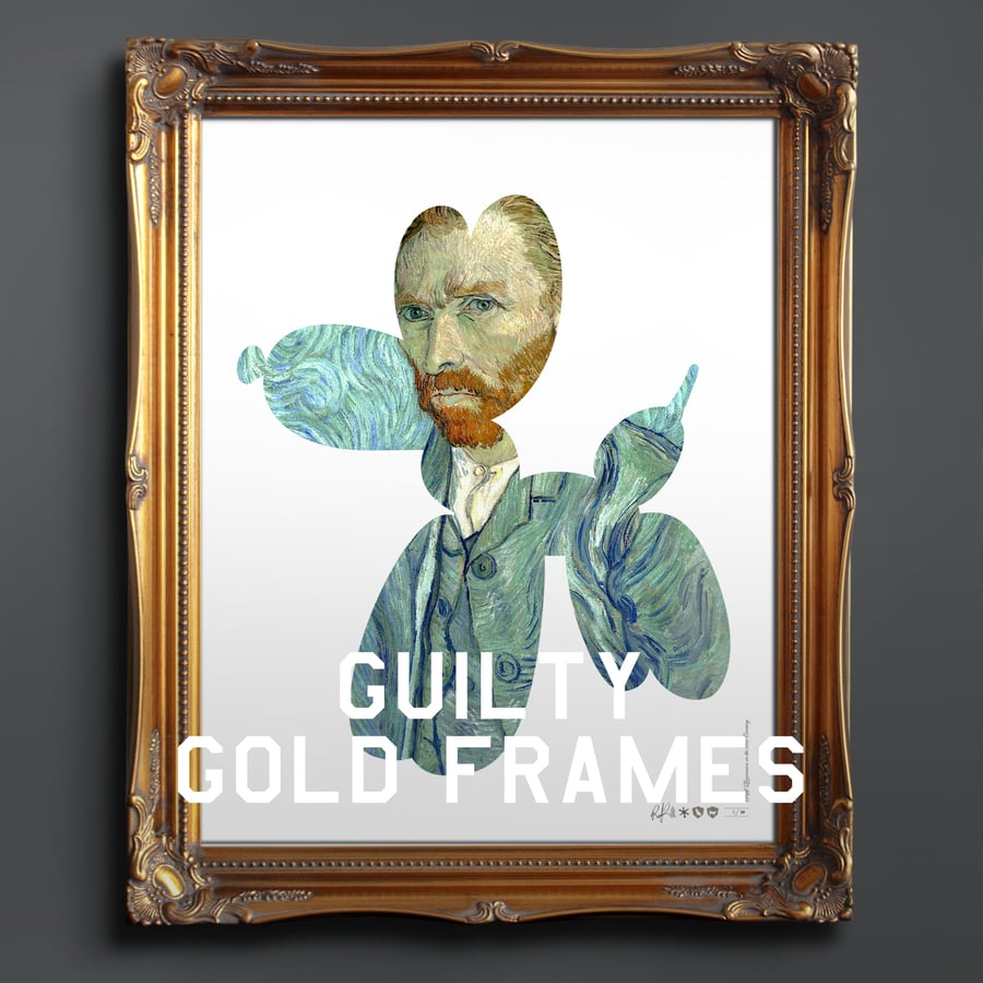 Image of GUILTY GOLD FRAME...OOH YEH