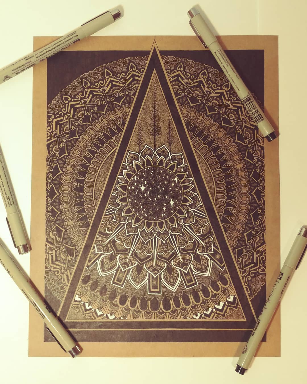 Image of "Triangulum" Print