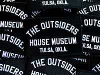 Image 1 of The Outsiders House Museum Block Lettering Patch