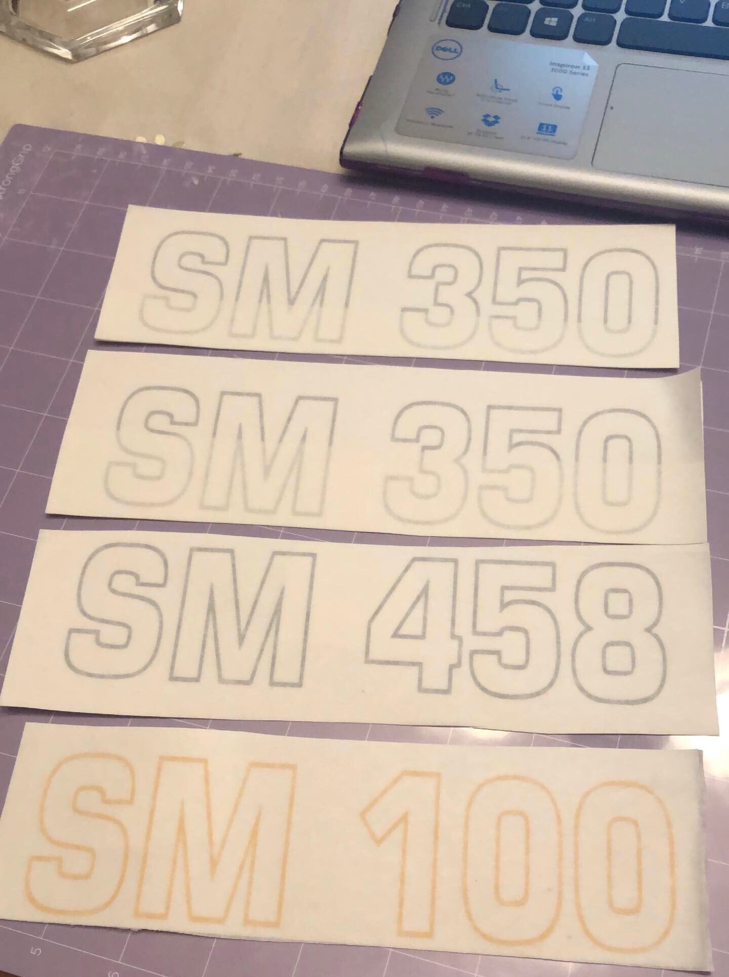 Image of Replacement SM Number