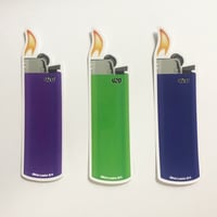 Lighter Stickers (3 or 6 pack)