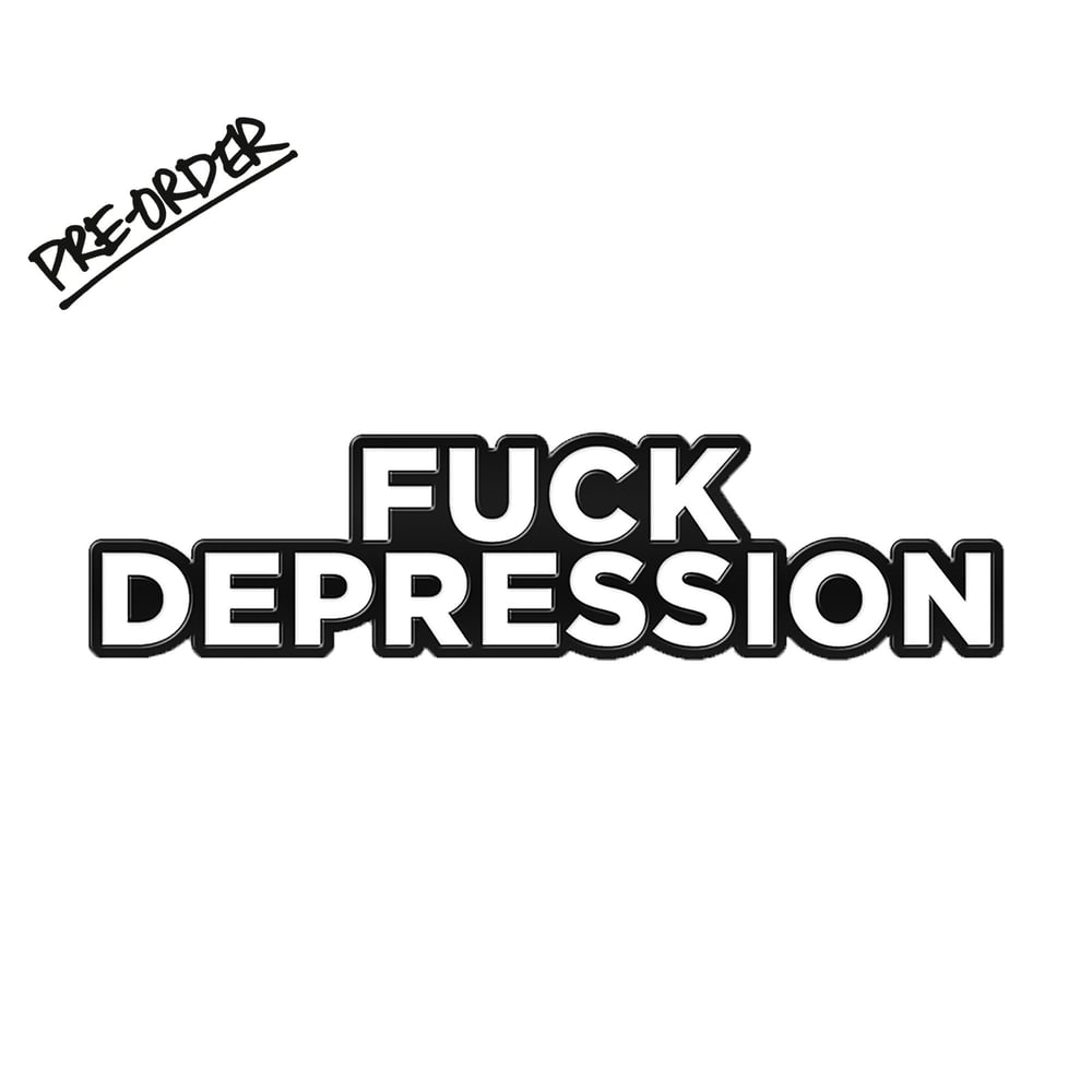 Image of PRE-ORDER* Depression Pin - Mental Health Pin | Mental Health | Lapel Pin - Enamel Pin