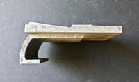 Image 4 of Brutalist Aluminium Door Handle, Mid-20th Century European