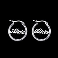 Image 2 of Fancy Hoop Style