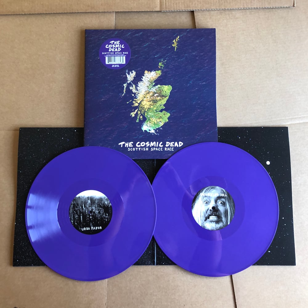 THE COSMIC DEAD 'Scottish Space Race' Purple 2xLP