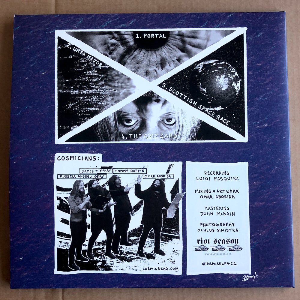 THE COSMIC DEAD 'Scottish Space Race' Black 2xLP