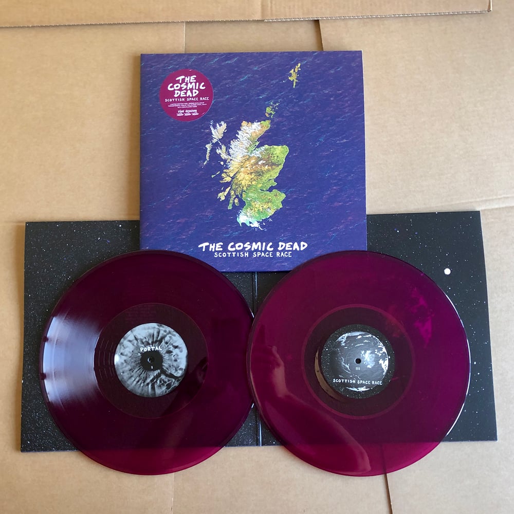 THE COSMIC DEAD 'Scottish Space Race' Violet 2xLP * Exclusive Colour *