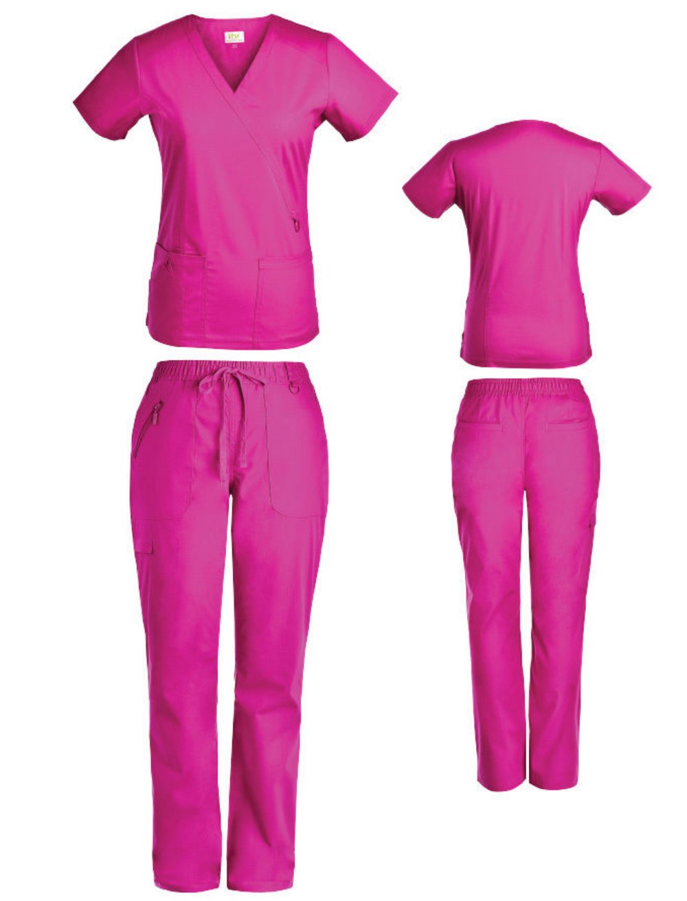 Image of Beverly Hills Spandex Scrub Sets