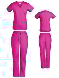 Beverly Hills Thermal Spandex Scrub Sets