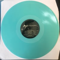 Image 5 of CORMEGA "MEGA PHILOSOPHY" 5 YEAR ANNIVERSARY (Electric Blue) Colored Vinyl LP reissue