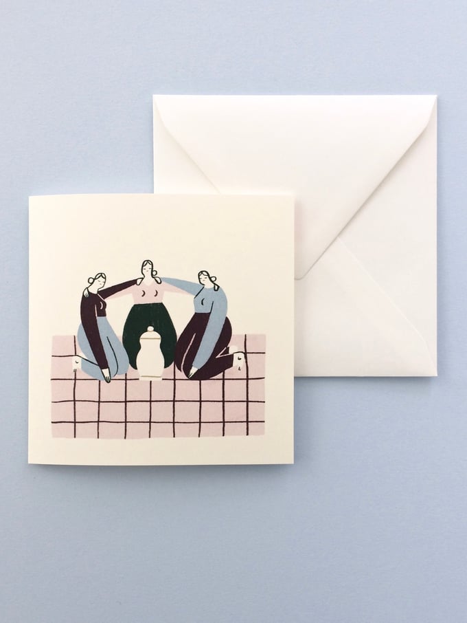 Image of Sisters • Mourning Card + Envelop