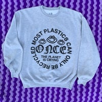 the planet is crying crewneck
