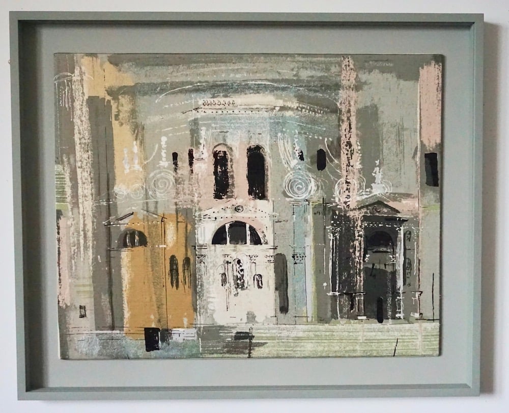 Image of 20/220 john piper / chiesa della salute fabric panel
